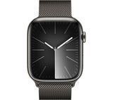 APPLE Watch Series 9 Cellular - 45mm Graphite Stainless Steel Case with Graphite Milanese Loop - Good