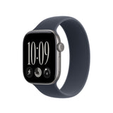 APPLE Watch Solo Loop Strap - 42mm Navy Blue, Size 6