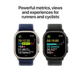 APPLE Watch Ultra 2 Cellular - 49mm Black Titanium Case with Black Trail Loop, M/L - Pristine