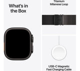 Apple Watch Ultra 2 Cellular 49mm Black Titanium with Milanese Loop – Very Good