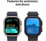 Apple Watch Ultra 2 Cellular 49mm Black Titanium with Milanese Loop – Very Good