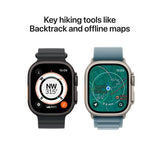 APPLE Watch Ultra 3 GPS + Cellular - 49mm Black Titanium Case with Black Ocean Band - Very Good