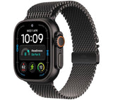 APPLE Watch Ultra 4 GPS + Cellular - 49mm Black Titanium Case with Black Titanium Milanese Loop, Large - Pristine