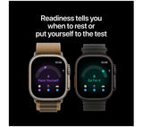 APPLE Watch Ultra 4 GPS + Cellular - 49mm Black Titanium Case with Black Titanium Milanese Loop, Large - Pristine
