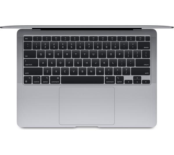 APPLE MacBook Air 13.3" (2020) - M1, 8GB RAM, 256GB SSD, Space Grey - Pristine