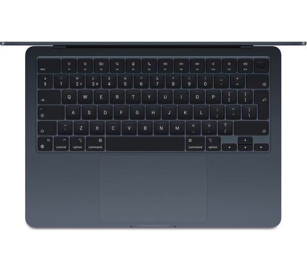 APPLE MacBook Air 13.6" (2024) - M3, 16GB RAM, 256GB SSD, Midnight - Pristine