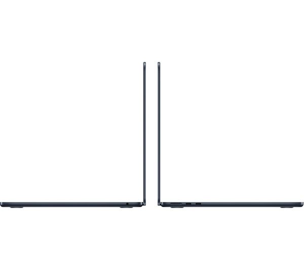 APPLE MacBook Air 13.6" (2024) - M3, 16GB RAM, 256GB SSD, Midnight - Pristine