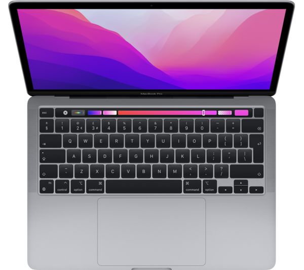 APPLE MacBook Pro 13.3" (2022) - M2, 8GB RAM, 256GB SSD, Space Grey - Very Good