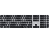 APPLE Magic Wireless Keyboard with Touch ID & Numeric Keypad - Black & Silver