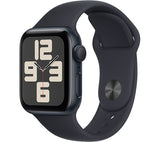 APPLE Watch SE (2023) - 40 mm Midnight Aluminium Case with Midnight Sports Band, S/M - Pristine