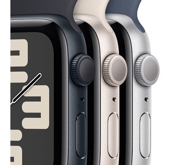 APPLE Watch SE (2023) - 40 mm Midnight Aluminium Case with Midnight Sports Band, S/M - Pristine