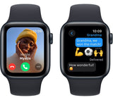 APPLE Watch SE (2023) - 40 mm Midnight Aluminium Case with Midnight Sports Band, S/M - Pristine