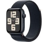 APPLE Watch SE Cellular (2023) - 44mm Midnight Aluminium Case with Midnight Sport Loop - Pristine
