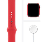 APPLE Watch Series 6 Cellular - PRODUCT(RED) Aluminium with PRODUCT(RED) Sports Band, 44 mm - Acceptable