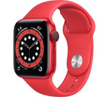 APPLE Watch Series 6 Cellular - PRODUCT(RED) Aluminium with PRODUCT(RED) Sports Band, 44 mm - Acceptable
