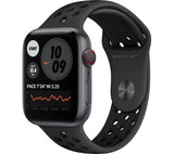 Apple Watch Series 6 GPS + Cellular - 44mm Space Grey Aluminium Case with Black Nike Sports Band - Acceptable