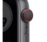 Apple Watch Series 6 GPS + Cellular - 44mm Space Grey Aluminium Case with Black Nike Sports Band - Acceptable