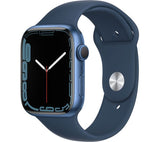 Apple Watch Series 7 GPS + Cellular - Blue Aluminium with Abyss Blue Sport Band - 45mm - Good