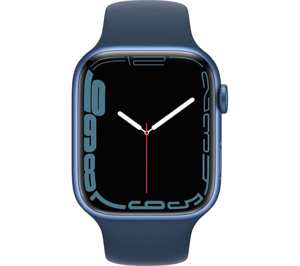 Apple Watch Series 7 GPS + Cellular - Blue Aluminium with Abyss Blue Sport Band - 45mm - Good