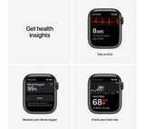 APPLE Watch Series 7 GPS + Cellular - Green Aluminium with Clover Sports Band, 41mm - Very Good
