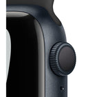 APPLE Watch Series 7 - Midnight Aluminium with Anthracite & Black Nike Sport Band, 45mm - Acceptable