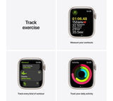 Apple Watch Series 7 GPS - Starlight Aluminium with Starlight Sport Band - 41mm - Good
