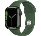 APPLE Watch Series 7 - Green Aluminium with Clover Sports Band
