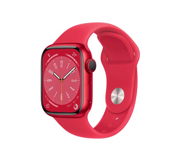 APPLE Watch Series 8 - (PRODUCT)RED with (PRODUCT)RED Sports Band