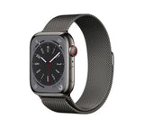 APPLE Watch Series 8 - Graphite Stainless Steel with Graphite Milanese Loop