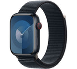APPLE Watch Series 9 Cellular - 45mm Midnight Aluminium Steel Case with Midnight Sport Loop