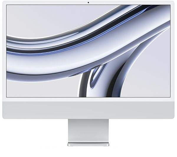 APPLE iMac 4.5K 24" (2023) - M3, 8GB RAM, 256 GB SSD, Silver 
