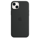 Black phone case with Apple logo on a white background