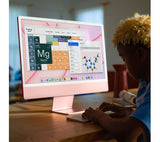 iMac 24" 4.5K (2021) M1 8GB 512GB – Pink – Pristine