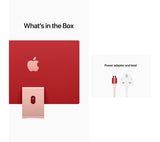 iMac 24" 4.5K (2021) M1 8GB 512GB – Pink – Pristine