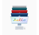 APPLE iMac 4.5K 24" (2021) - M1, 8GB RAM, 256GB SSD, Silver - Pristine