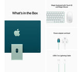 APPLE iMac 4.5K 24" (2021) - M1, 8GB RAM, 256GB SSD, Green - Pristine