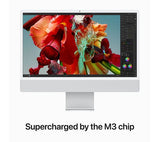 APPLE iMac 24-inch 4.5K (2023) M3 8GB RAM 512GB SSD - Silver - Pristine
