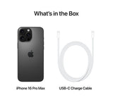 APPLE iPhone 16 Pro Max - 256 GB, Black Titanium - Pristine