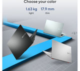 ASUS Vivobook Go 15 Laptop - 15.6in FHD, Intel N100, 4GB RAM, 128GB SSD - Silver - Pristine