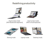 ASUS Zenbook Duo UX8406MA 14" Dual OLED Touch Laptop - Intel Core Ultra 9, 32GB RAM, 2TB SSD, Inkwell Grey - Very Good