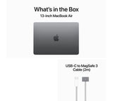 Apple MacBook Air 13.6" (2024) M3 16GB 256GB SSD – Space Grey – Pristine