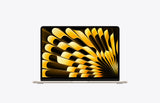 Apple MacBook Air 13.6″ (2025) M4, 16GB RAM, 256GB SSD, Starlight, English/Arabic – Pristine
