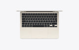 Apple MacBook Air 13.6″ (2025) M4, 16GB RAM, 256GB SSD, Starlight, English/Arabic – Pristine