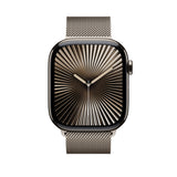 Apple Milanese Loop – 46mm, Natural Stainless Steel, M/L, Good Condition