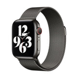 Apple Watch Milanese Strap – 42/44/45/49mm Black/Graphite
