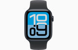 Apple Watch SE 3 GPS + Cellular, 44mm Midnight Aluminium Case with Black Solo Loop - Size 6 - Pristine