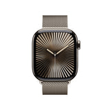 Apple Watch Series 10 GPS + Cellular – 42mm Titanium Milanese Loop Very Good