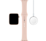 Apple Watch Series 5 Cellular 44mm Gold Aluminium with Pink Sand Sport Band – Good