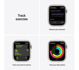 Apple Watch Series 7 GPS 41mm Starlight Aluminium with Nike Sport Band – Acceptable