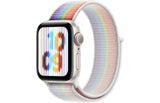 Apple Watch Series 9 GPS, 41mm Starlight Aluminium Case with Pride Edition Sport Loop - Pristine